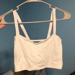Open-back Crop Top